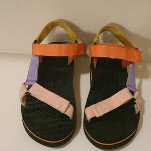 Colorful Women's Adjustable Strap Sandals